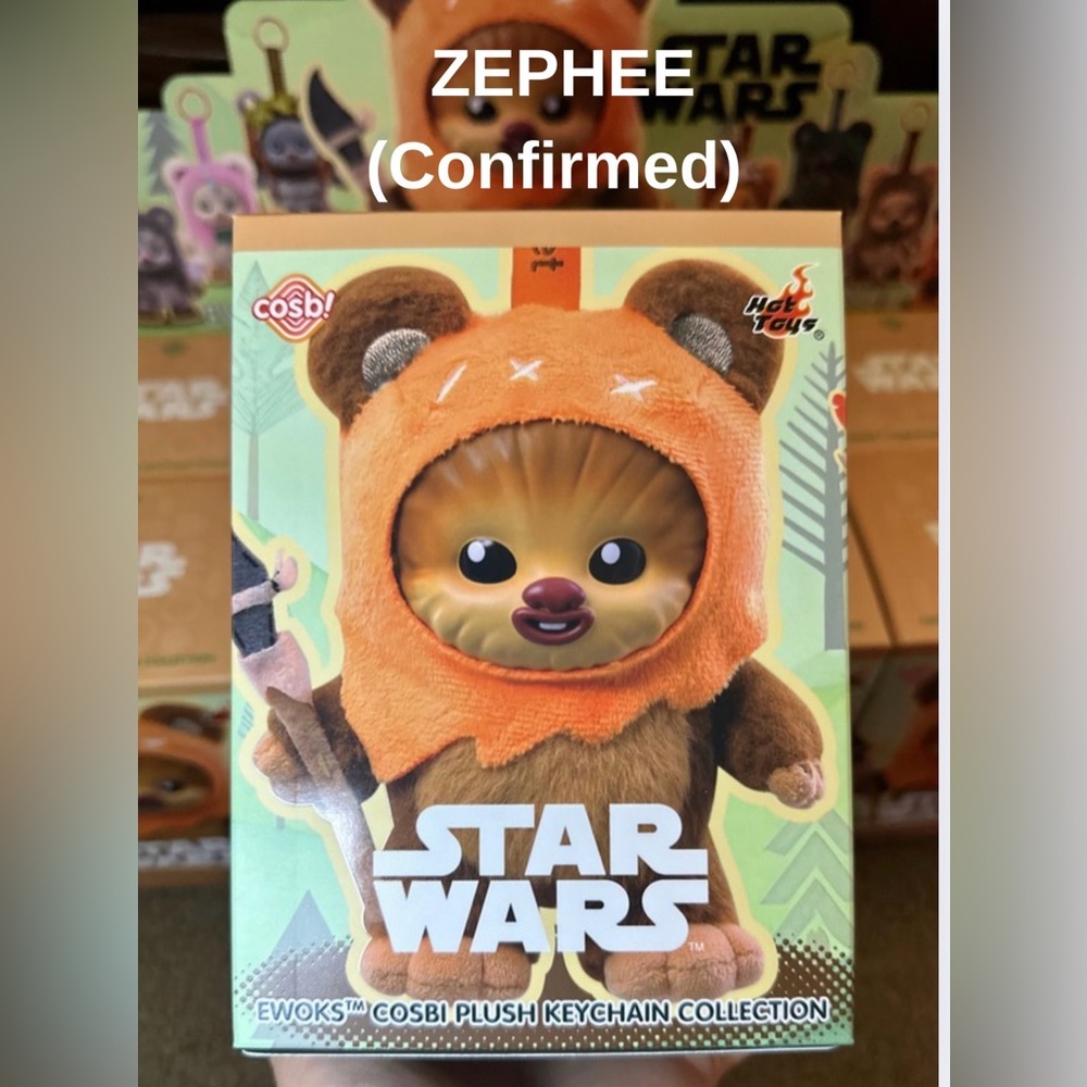 Star Wars Ewoks, Cosbi Plush Keychain
